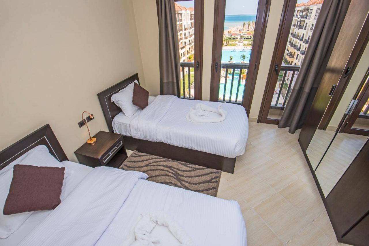 Premium Sea View 2 Bedrooms 2 Bathrooms Apartment Located Within Gravity Hotel & Aquapark Hurghada Esterno foto